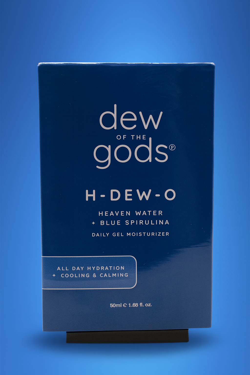 H-DEW-O Blue Spirulina Daily Gel Moisturizer (1.69 fl oz / 50 ml)